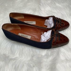 Bally Pointed Toe Flats